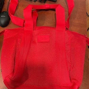 New Dagne Dover Nylon Red Shoulder Bag